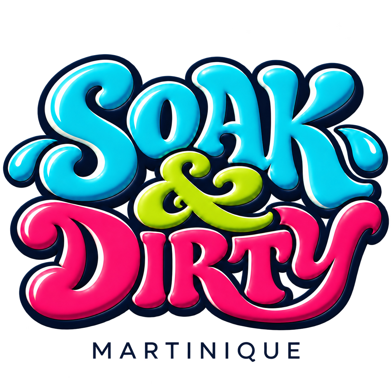 Logo officiel SOAK & DIRTY Martinique
